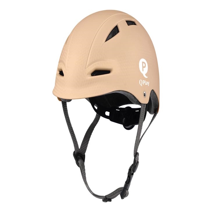 QPlay - Casque enfant MANBO, taille S, beige