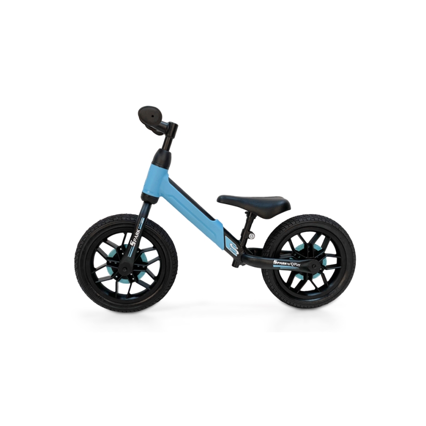 QPlay - Draisienne avec éclairages LED aux roues SPARK bleu