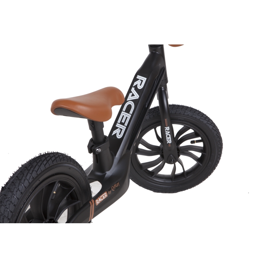 QPlay - Draisienne RACER AIR noir/marron