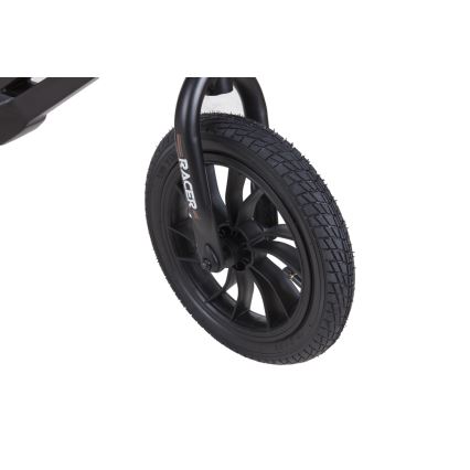 QPlay - Draisienne RACER AIR noir/marron