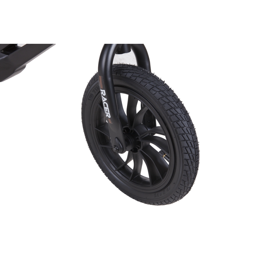 QPlay - Draisienne RACER AIR noir/marron