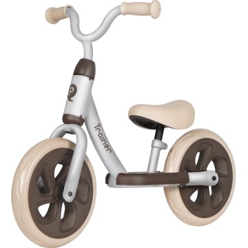 QPlay - Draisienne TRAINER argentée
