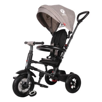 QPlay - Kinder-Dreirad 3in1 RITO AIR grau
