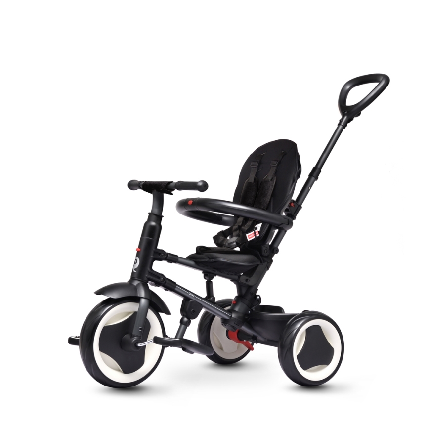 QPlay - Kinder-Dreirad 3in1 RITO EVA schwarz