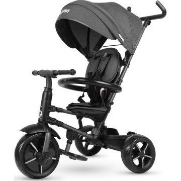QPlay - Kinder-Dreirad 3in1 RITO STAR dunkelgrau