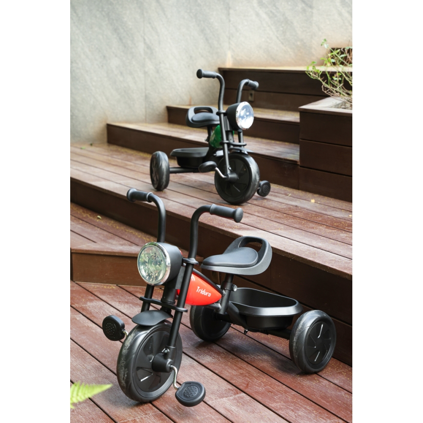 QPlay - Kinder-Dreirad TRIDURO schwarz