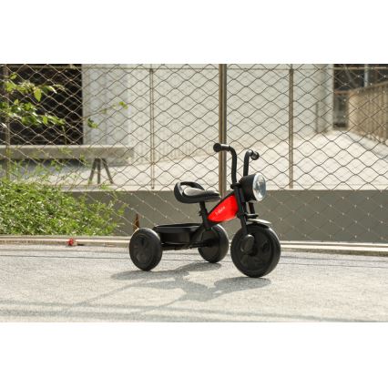 QPlay - Kinder-Dreirad TRIDURO schwarz/rot