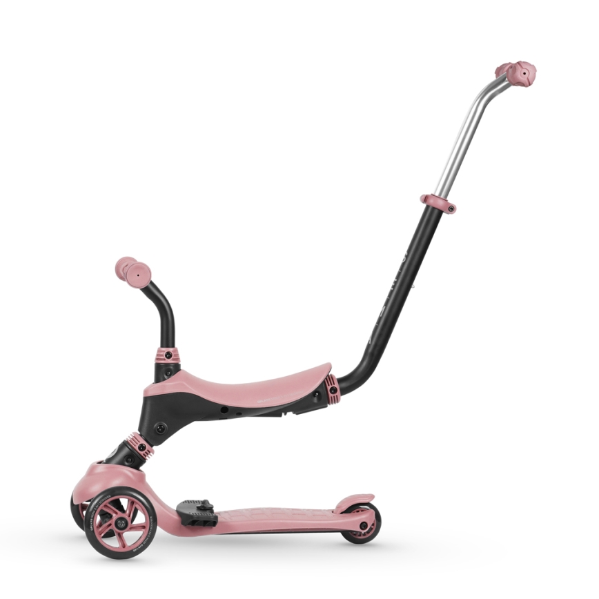 QPlay - Per bambini scooter 4in1 SEMA rosa