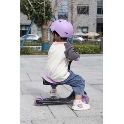 QPlay - Per bambini scooter 5in1 SEMA viola