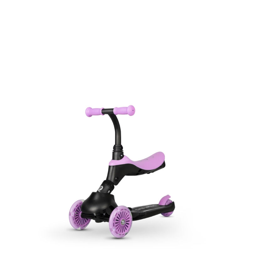 QPlay - Per bambini scooter 5in1 SEMA viola