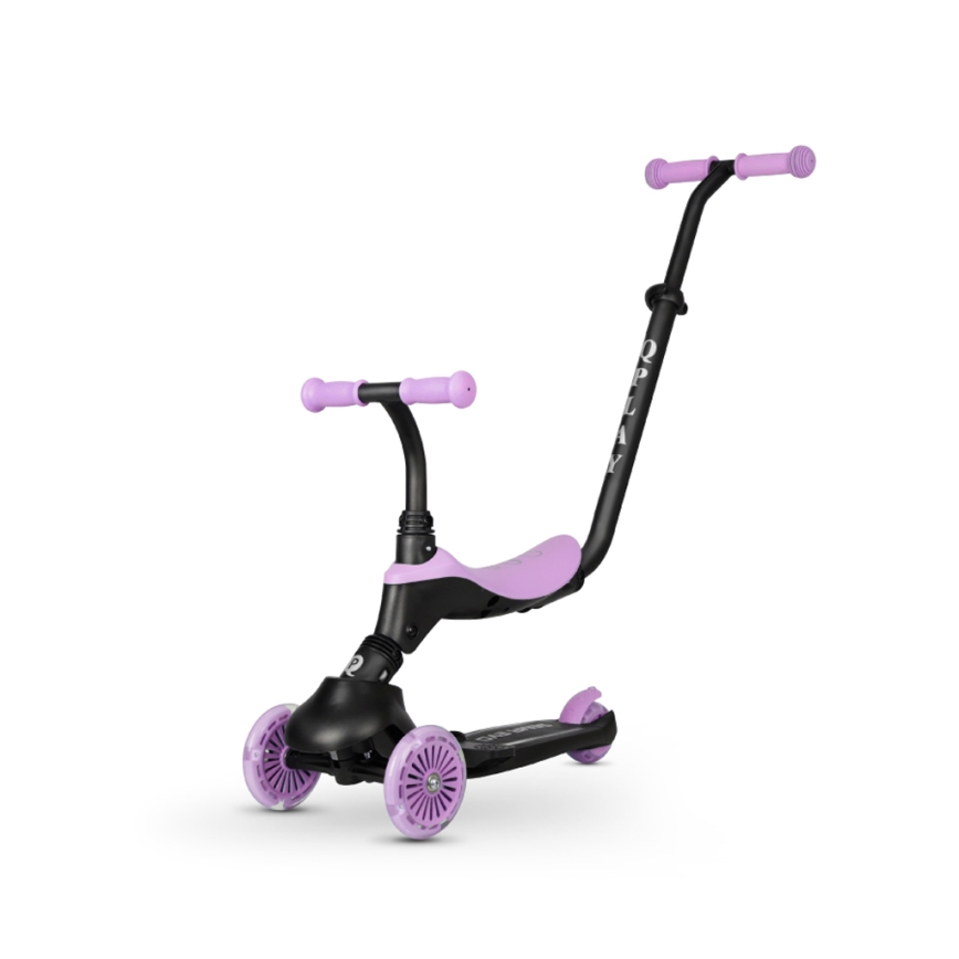 QPlay - Per bambini scooter 5in1 SEMA viola
