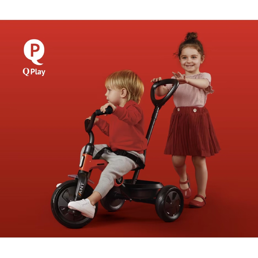 QPlay - QPlay - Triciclo per bambini ANT PLUS rosa