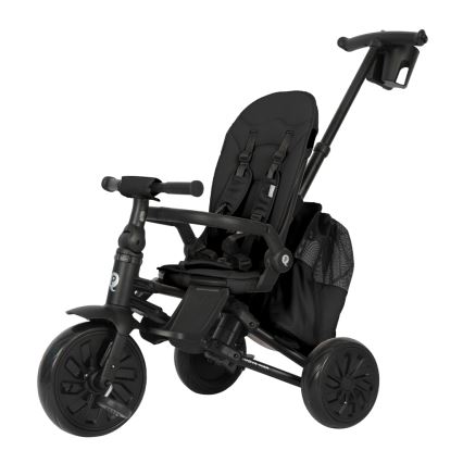 QPlay - Triciclo 5 in 1 per bambini NOVA MAX nero