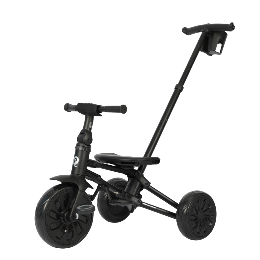 QPlay - Triciclo 5 in 1 per bambini NOVA MAX nero