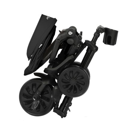 QPlay - Triciclo 5 in 1 per bambini NOVA MAX nero