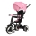 QPlay - Triciclo per bambini 3 in 1 RITO EVA rosa