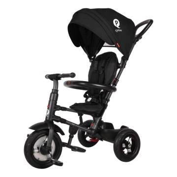 QPlay - Triciclo per bambini 3in1 RITO AIR nero