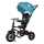 QPlay - Triciclo per bambini 3in1 RITO AIR turchese
