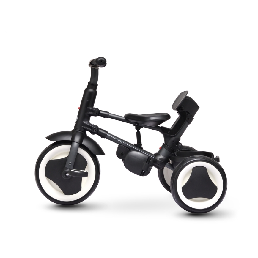 QPlay - Triciclo per bambini 3in1 RITO EVO grigio