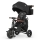 QPlay - Triciclo per bambini 5 in 1 NOVA DELUXE nero