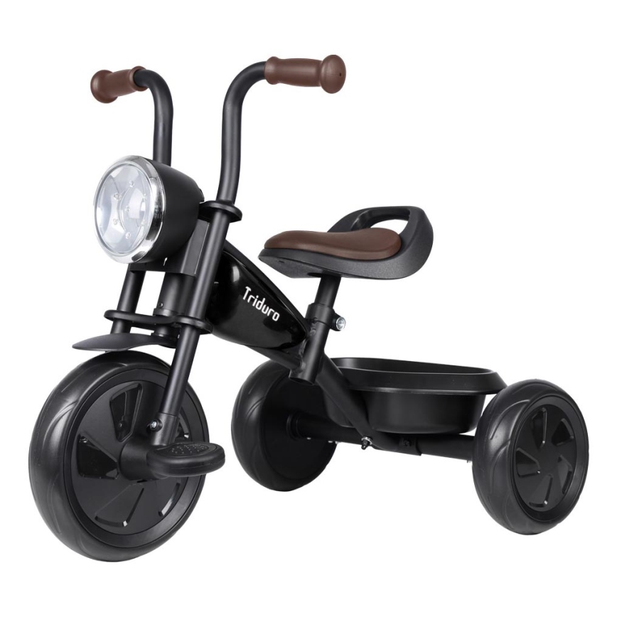 QPlay - Triciclo per bambini TRIDURO nero