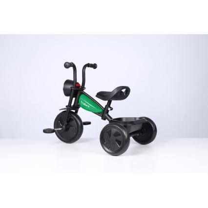 QPlay - Triciclo per bambini TRIDURO nero/verde