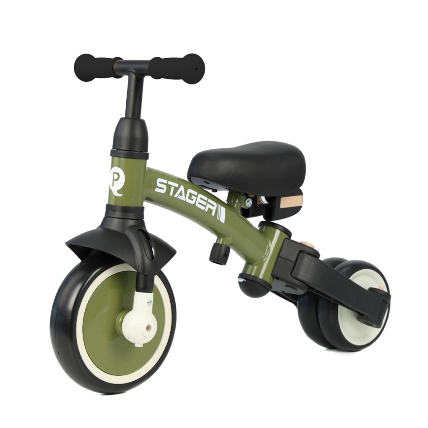 QPlay - Tricycle 3 en 1 STAGER vert