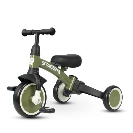 QPlay - Tricycle 3 en 1 STAGER vert