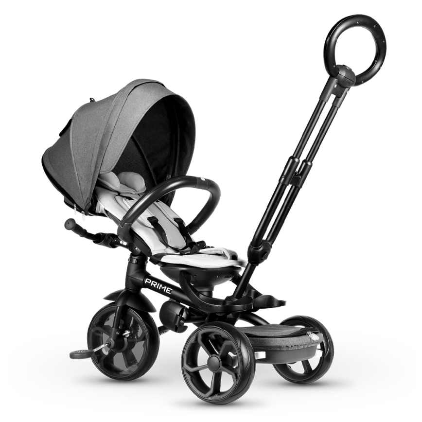 QPlay - Tricycle enfant 6en1 PRIME gris