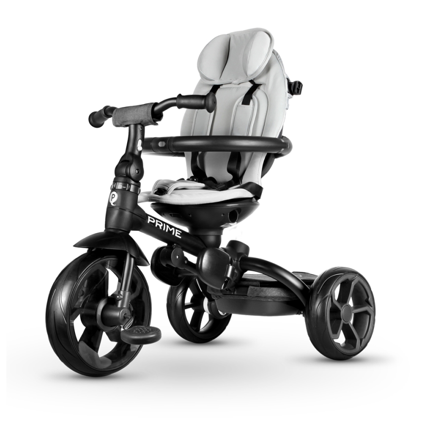 QPlay - Tricycle enfant 6en1 PRIME gris