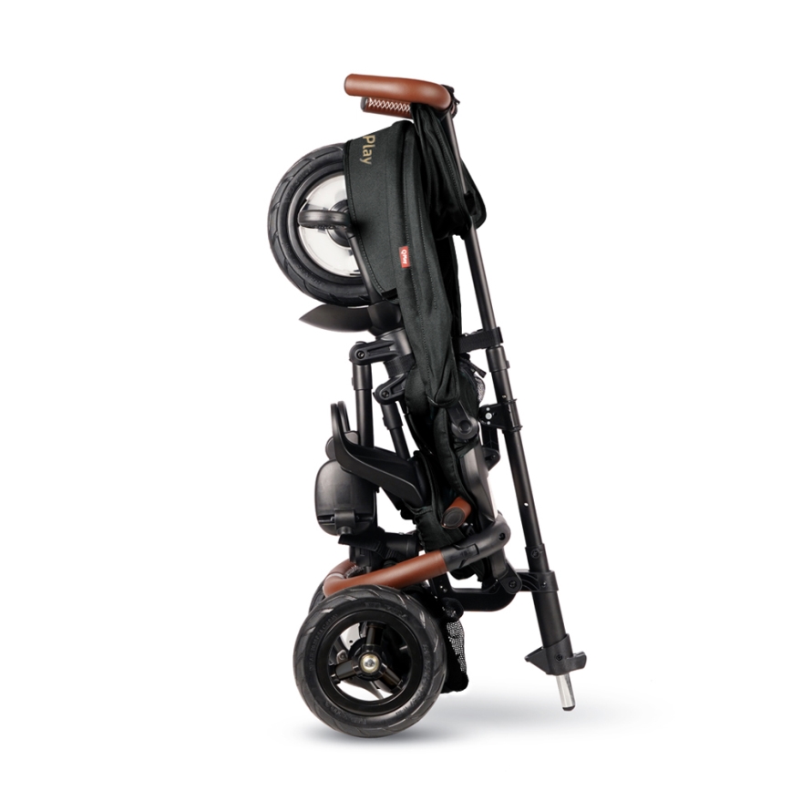 QPlay - Tricycle enfant RITO DELUXE (Limited special edition) noir