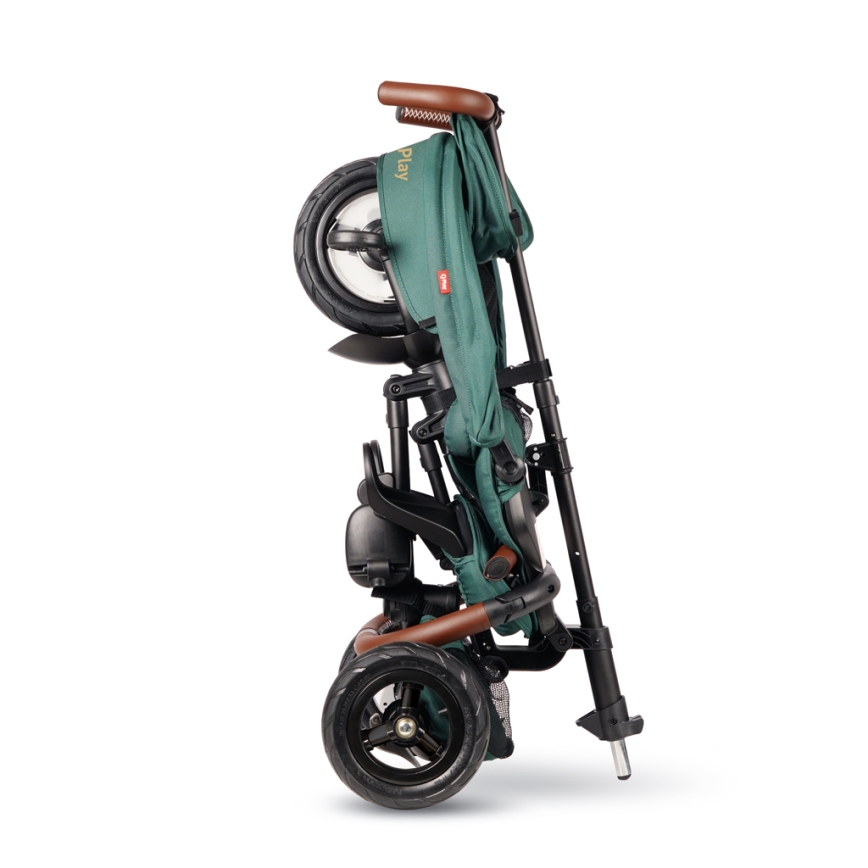 QPlay - Tricycle enfant RITO DELUXE (Limited special edition) vert