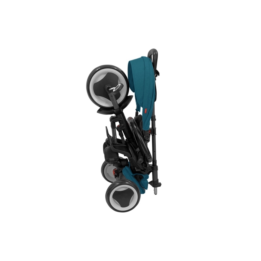 QPlay - Tricycle évolutif 3 en 1 RITO EVA PLUS turquoise