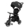 QPlay - Tricycle pour enfant 3 en 1 RITO EVA PLUS noir