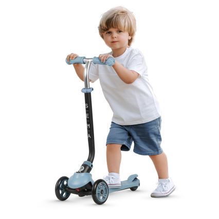 QPlay - Trottinette enfant 4en1 SEMA bleu