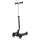 QPlay - Trottinette pour enfant avec roues LED 5 en 1 SEMA PRO noire