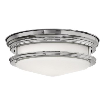 Quintiesse - Apparecchio da esterno HADRIAN 2xE27/40W/230V Ø 27,8 cm IP44 cromo lucido