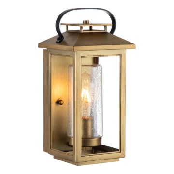 Quintiesse - Applique da esterno ATWATER S 1xE27/60W/230V IP44 dorata