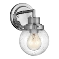 Quintiesse - Applique da parete per bagno POPPY 1xE27/60W/230V IP44 cromo lucido
