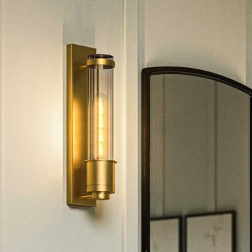 Quintiesse - Applique murale LED pour salle de bains WELLINGTON 1xE27/7W/230V IP44 dorée