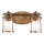 Quintiesse - Applique murale pour salle de bains ASHLAND BAY 2xE27/60W/230V IP44 bronze