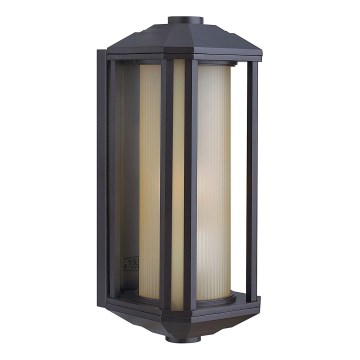 Quintiesse - Außenwandleuchte CASTELLE M 1xE27/60W/230V IP44 schwarz