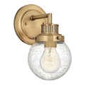 Quintiesse - Badezimmer-Wandleuchte POPPY 1xE27/60W/230V IP44 gold