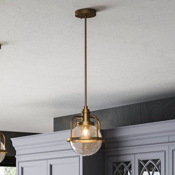 Quintiesse - Lampada da esterno su asta TRIOCENT 1xE27/40W/230V Ø 24 cm IP44 bronzo