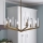 Quintiesse - Lampadario con asta NYE 6xE14/40W/230V diam. 71,1 cm dorato