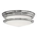 Quintiesse - Plafoniera da esterno HADRIAN 2xE27/40W/230V Ø 27,8 cm IP44 cromo lucido