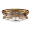 Quintiesse - Plafoniera da esterno HADRIAN 2xE27/40W/230V Ø 30,5 cm IP44 bronzo
