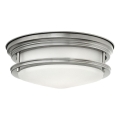 Quintiesse - Plafoniera da esterno HADRIAN 2xE27/40W/230V Ø 30,5 cm IP44 cromo opaco