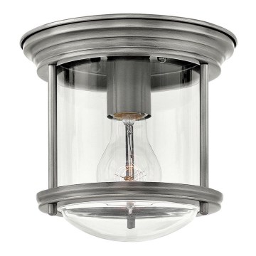 Quintiesse - Plafonnier d'extérieur HADRIAN 1xE27/60W/230V Ø 19,6 cm IP44 chrome mat