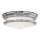 Quintiesse - Plafonnier d'extérieur HADRIAN 2xE27/40W/230V Ø 27,8 cm IP44 chrome brillant
